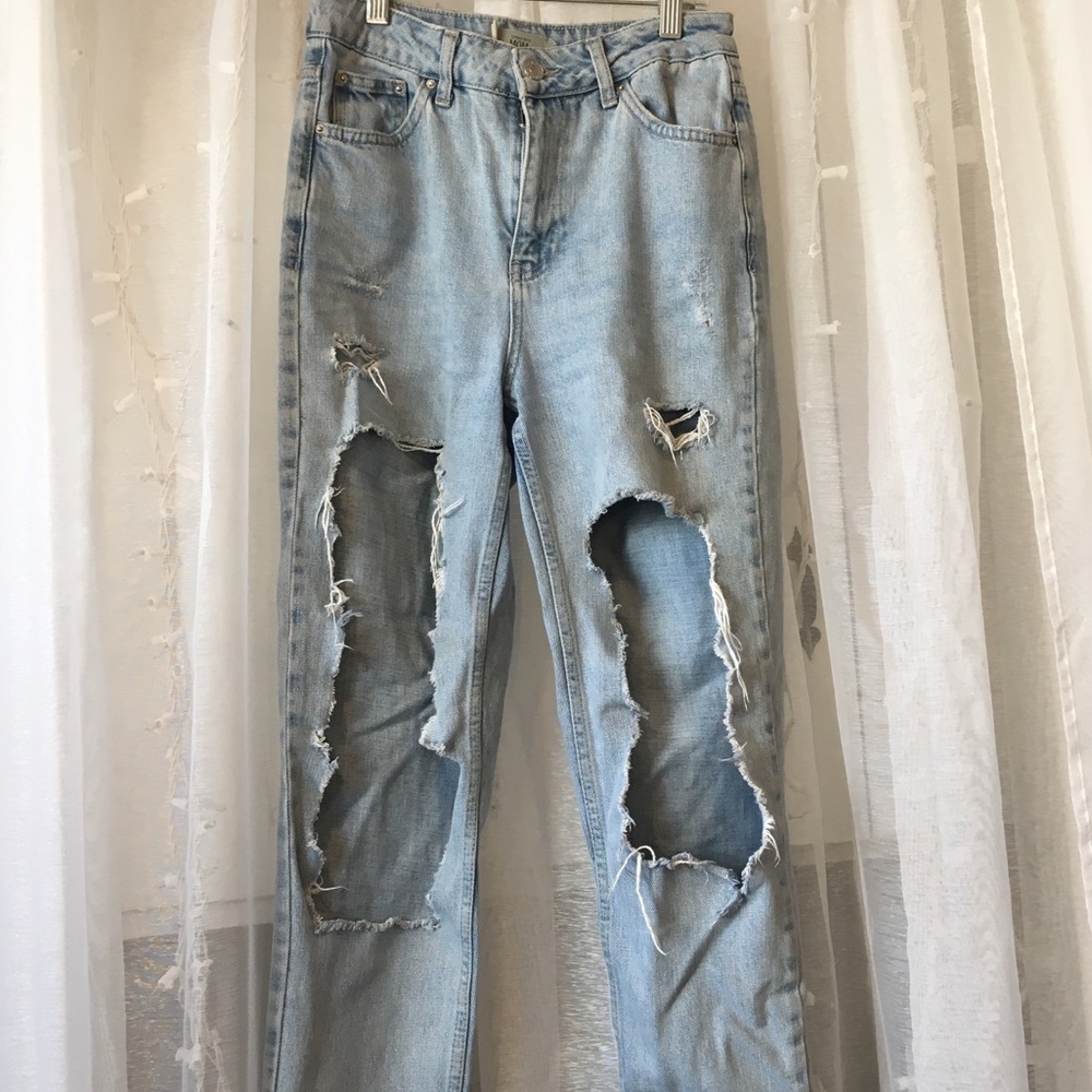 Topshop mom jeans